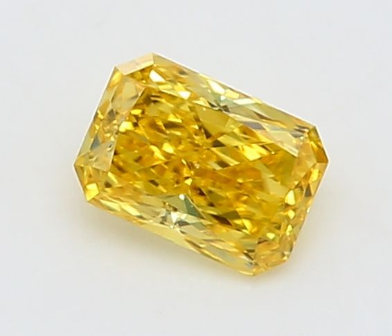0.19 CT Fancy Vivid Yellow RADIANT
