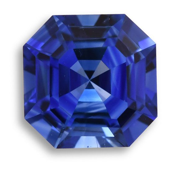 SAPPHIRE FACETED 1.36ct BLUE Blue EC SRILANKA HEATED