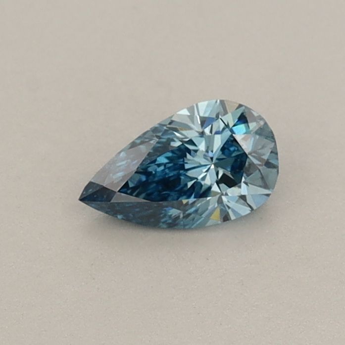 0.25 CT Fancy Vivid Blue PEAR