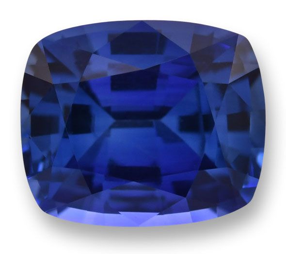 SAPPHIRE FACETED 1.53ct BLUE Blue EC SRILANKA HEATED