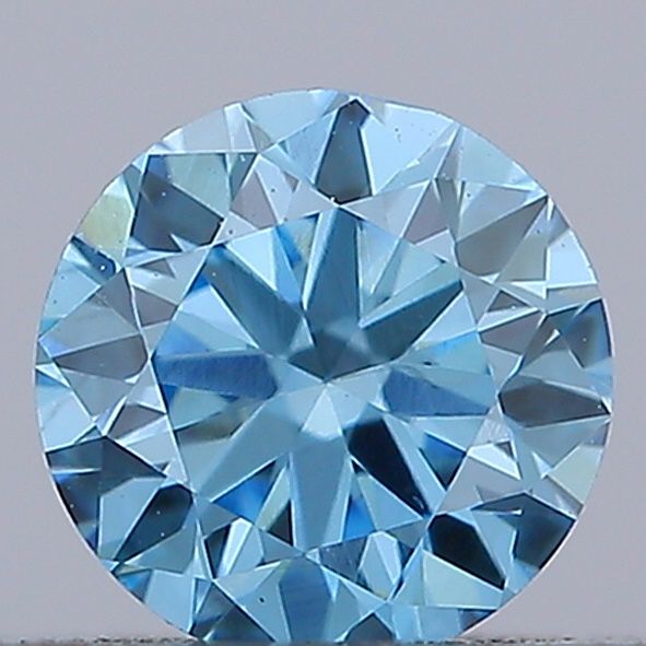 0.23 CT Fancy Vivid Blue ROUND