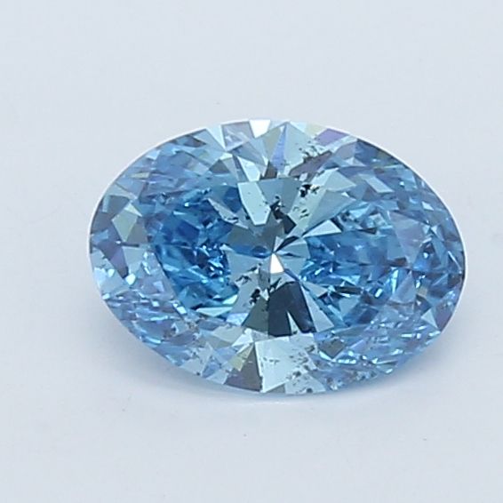 1.0 CT Fancy Vivid Blue OVAL