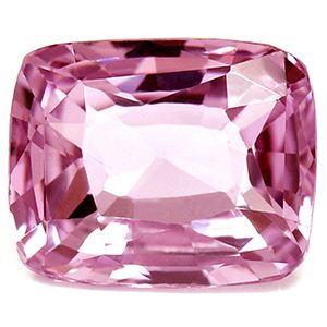 Szafir 1,95 ct, różowy, szlif cushion