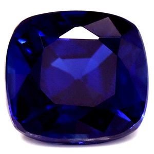 Szafir 1,06 ct, niebieski, szlif cushion