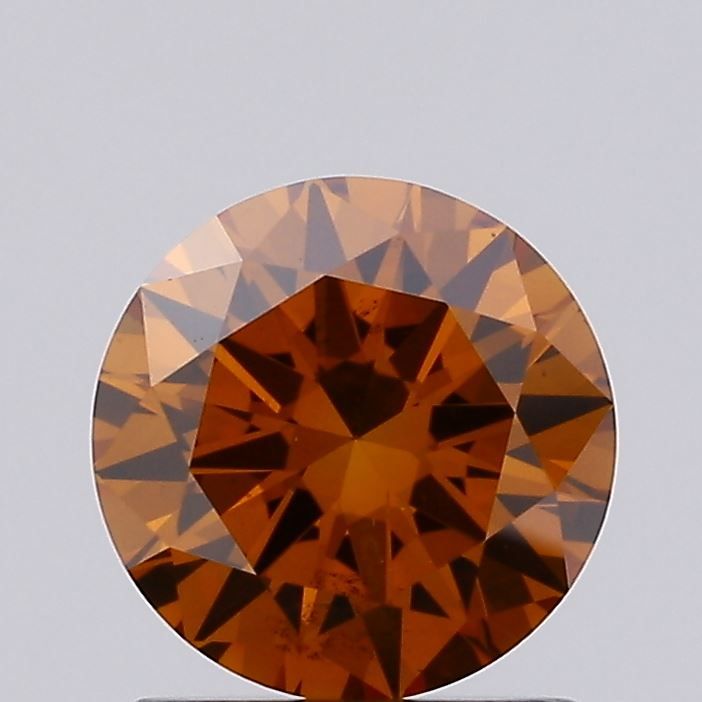 1.04 CT Fancy Vivid Orange ROUND