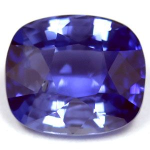 Szafir 1,44 ct, niebieski, szlif cushion