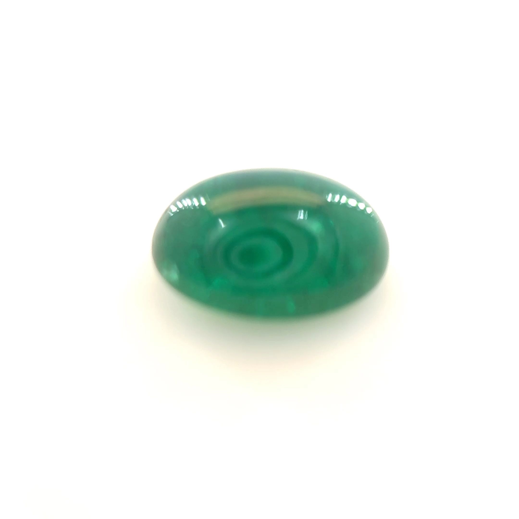 Szmaragd 1,87 ct, zielony, kaboszon