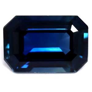 SAPPHIRE FACETED 0.68ct BLUE Intense Blue EC MADAGASCAR HEATED