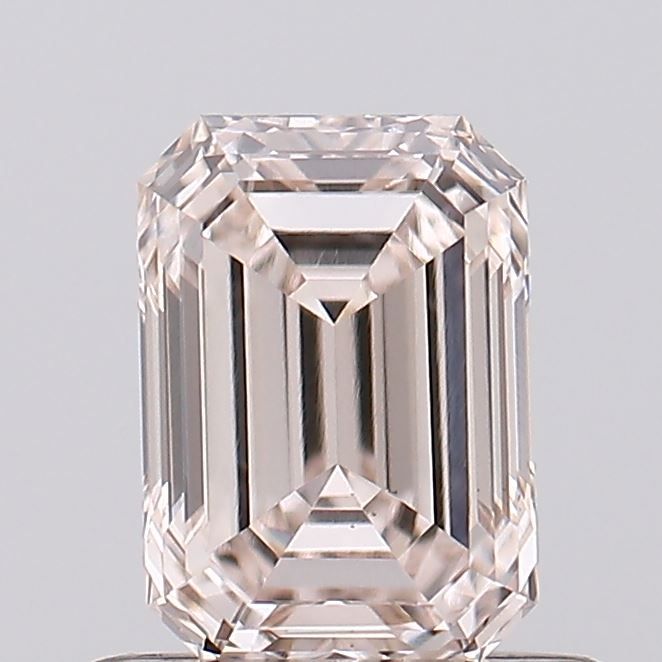 0.58 CT Fancy Light Pinkish Brown EMERALD