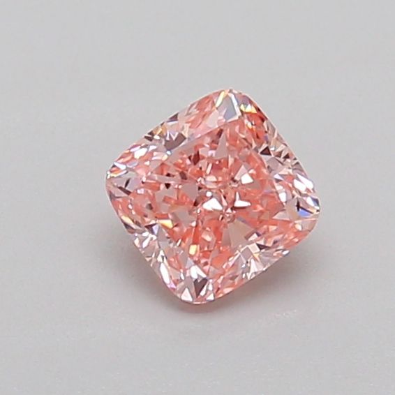 0.46 CT Fancy Light Pink CUSHION BRILLIANT