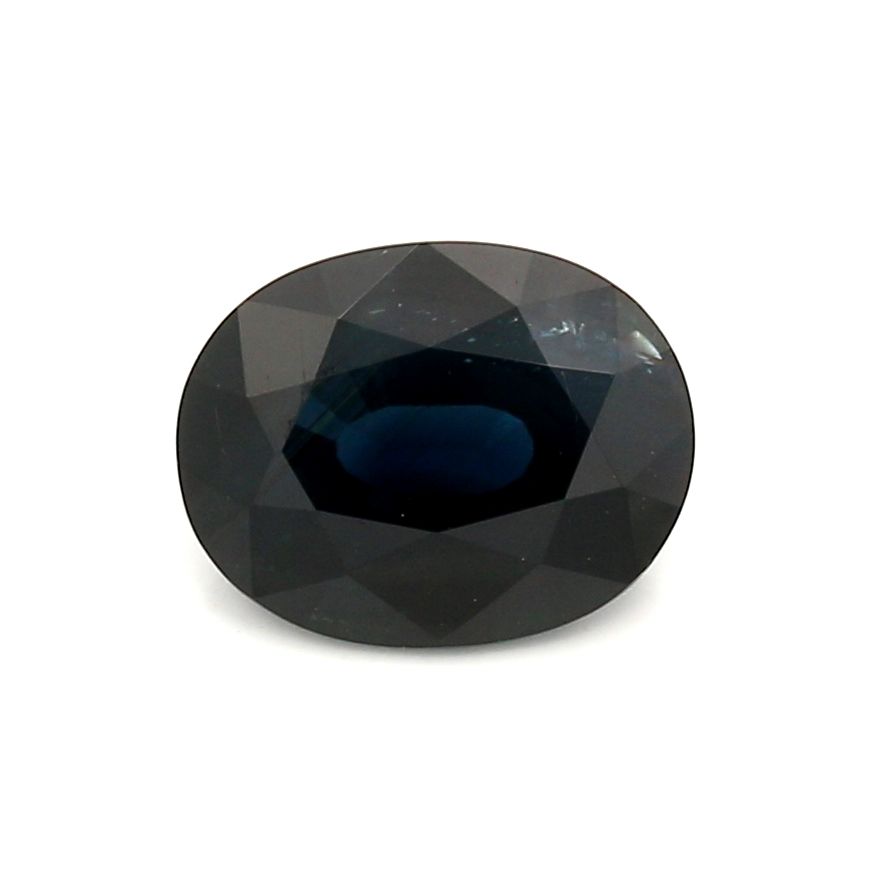SAPPHIRE FACETED 2.11ct BLUE BLUE SI AUSTRALIA HEATED