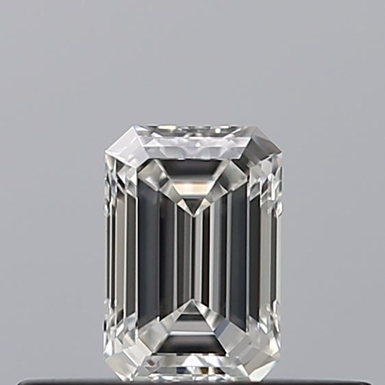 Diamant Émeraude 0.24 ct - Couleur F - Pureté VVS1