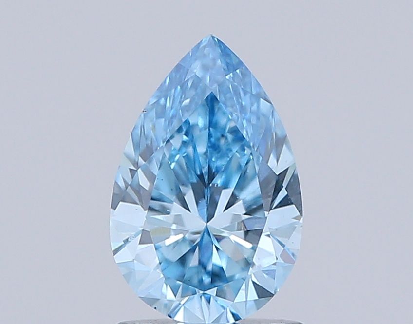 1.02 CT Fancy Vivid Blue PEAR