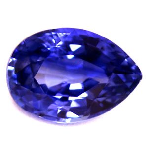SAPPHIRE FACETED 1.02ct BLUE Vivid Blue EC SRILANKA HEATED
