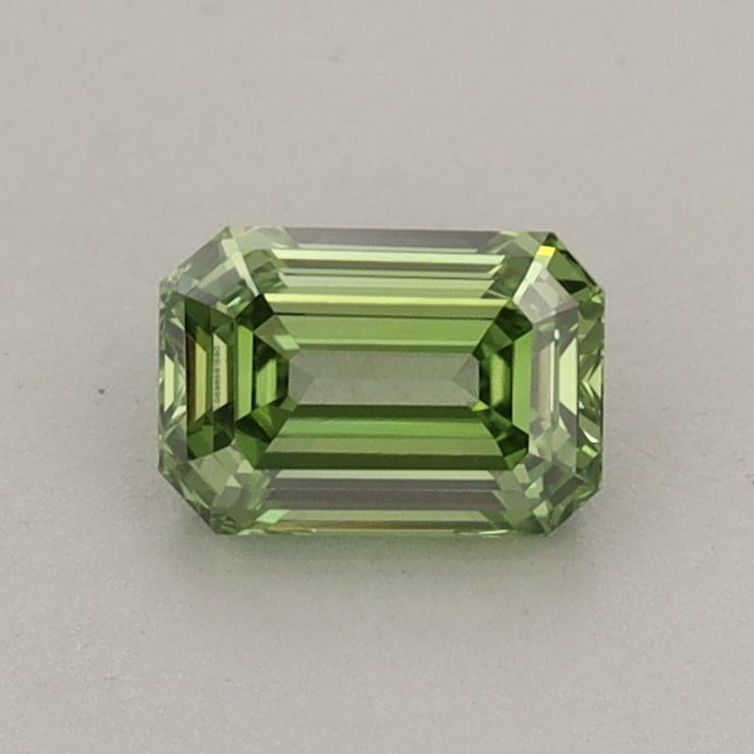 0.61 CT Fancy Vivid Green EMERALD