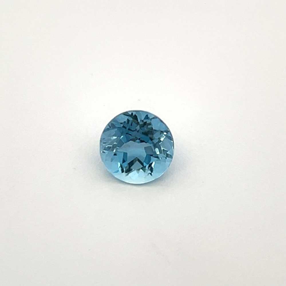 0.73 ct Round Aquamarine