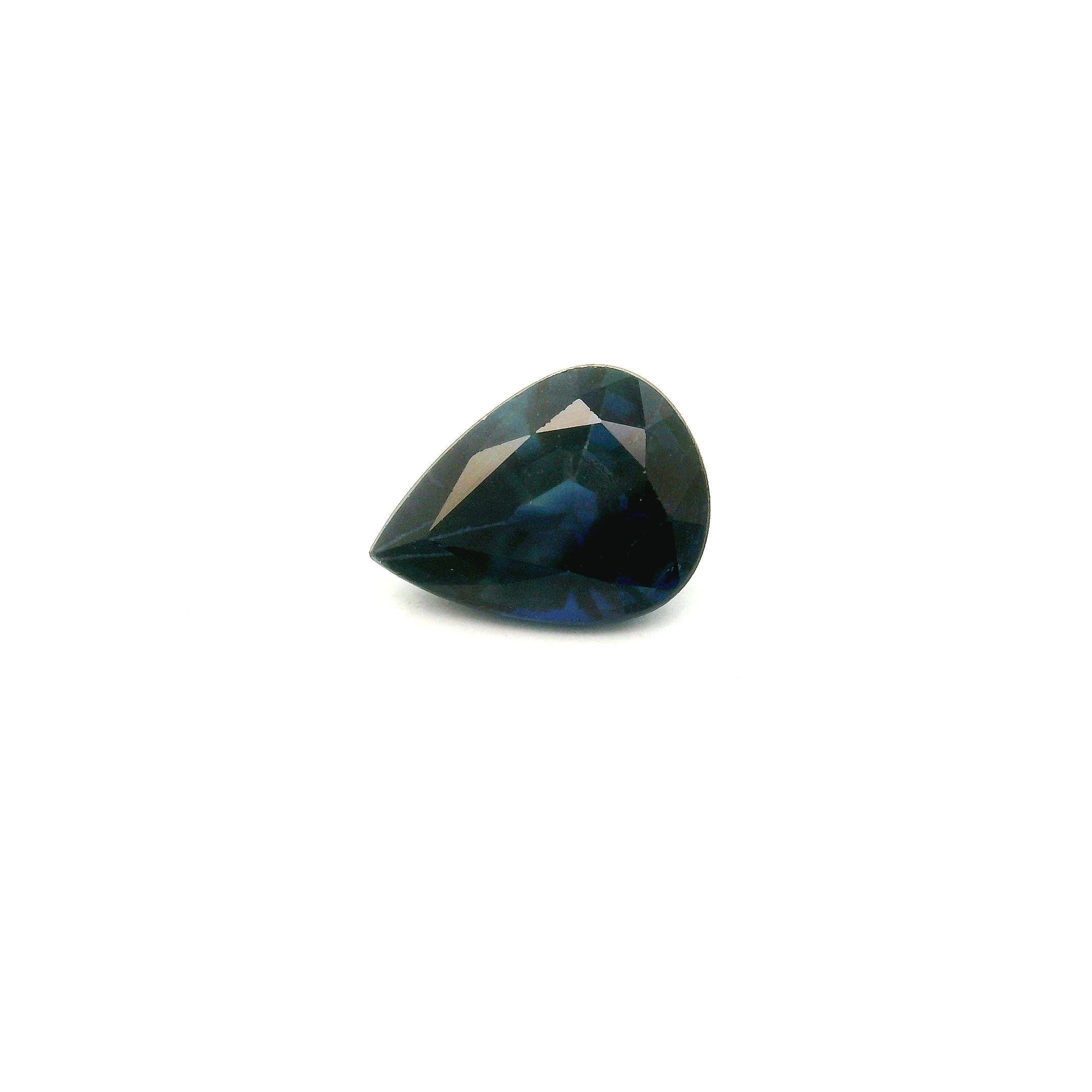 1.48 ct Pear sapphire