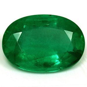 Szmaragd 3,06 ct, zielony, szlif owalny