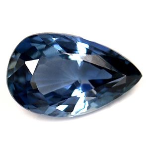 SAPPHIRE FACETED 0.81ct BLUE Vivid Blue EC SRILANKA HEATED