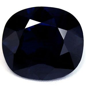 Szafir 4,95 ct, niebieski, szlif cushion