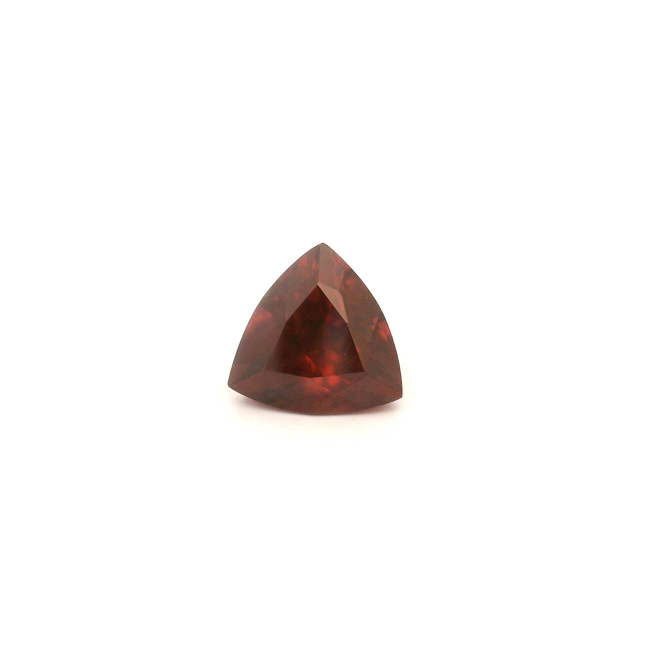 A+ saphir orange naturel de Ceylan 5 x 3 mm forme ronde (paire) pierres