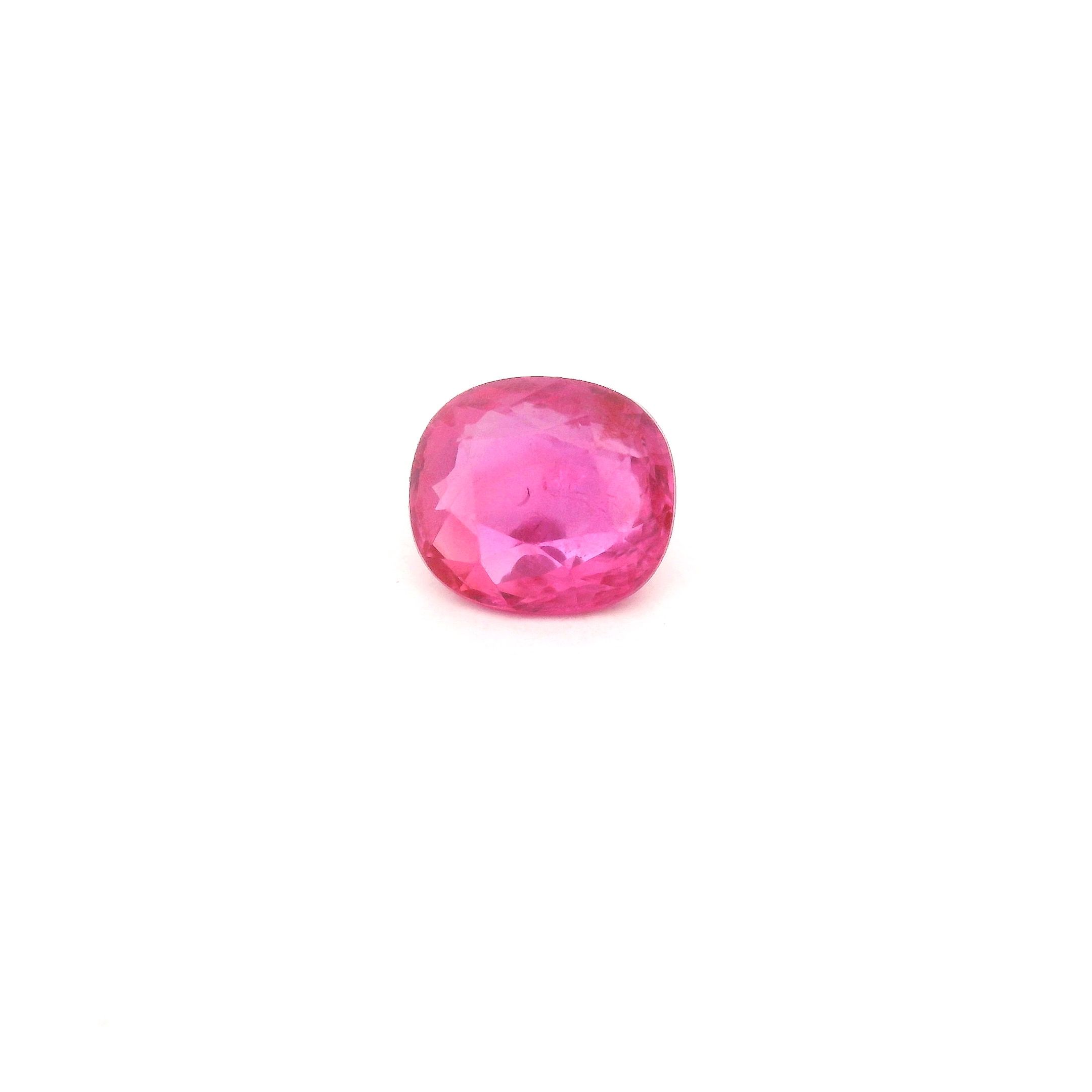 RUBY FACETED 0.94ct RED Medium Intense SI MOZAMBIQUE HEATED