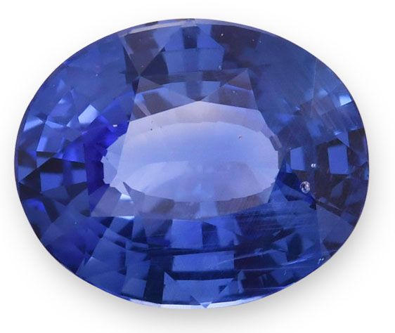 SAPPHIRE FACETED 5.1ct BLUE Blue EC SRILANKA NONE