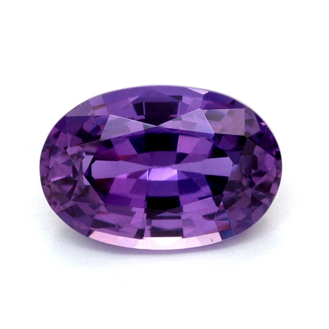 SAPPHIRE FACETED 1.33ct PURPLE EC SRILANKA HEATED