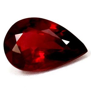 RUBY FACETED 0.42ct RED Pigeon Blood Red EC REST_OF_AFRICA NONE