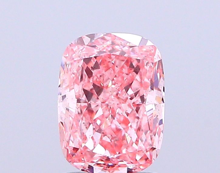 1.33 CT Fancy Pink CUSHION BRILLIANT