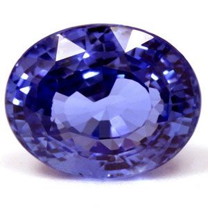 Szafir 3,63 ct, niebieski, szlif owalny