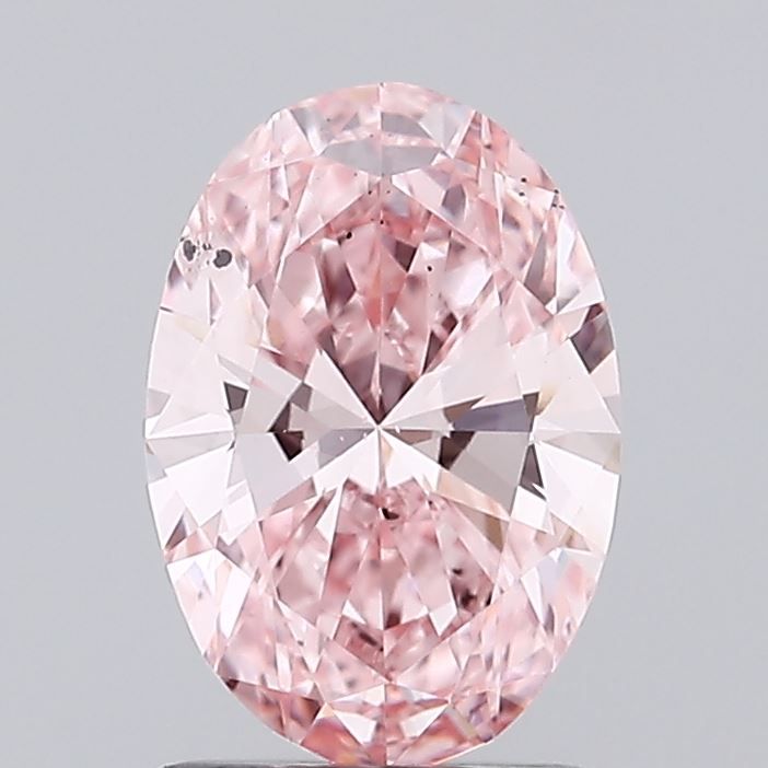 1.05 CT Fancy Vivid Pink OVAL