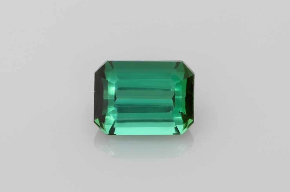 TOURMALINE FACETED 1.73ct GREEN Vivid GREEN SI BRAZIL NONE