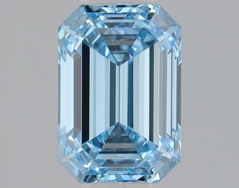 EMERALD 1.56ct Fancy Intense Blue VVS2 – EX EX NON
