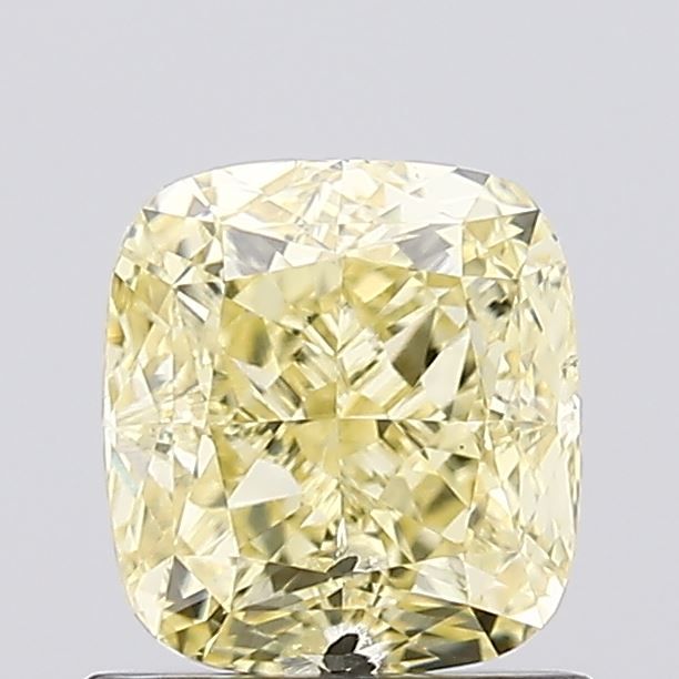 1.01 CT Fancy Vivid Yellow CUSHION MODIFIED