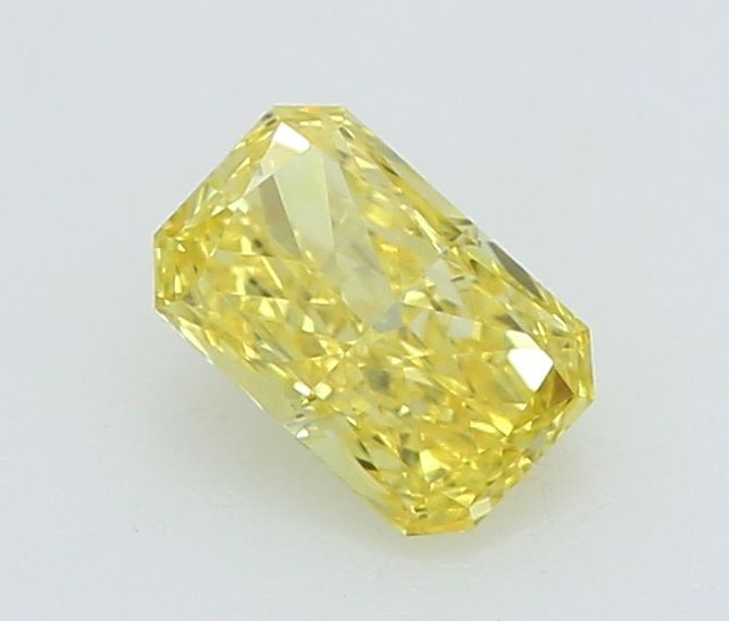 0.25 CT Fancy Vivid Yellow RADIANT