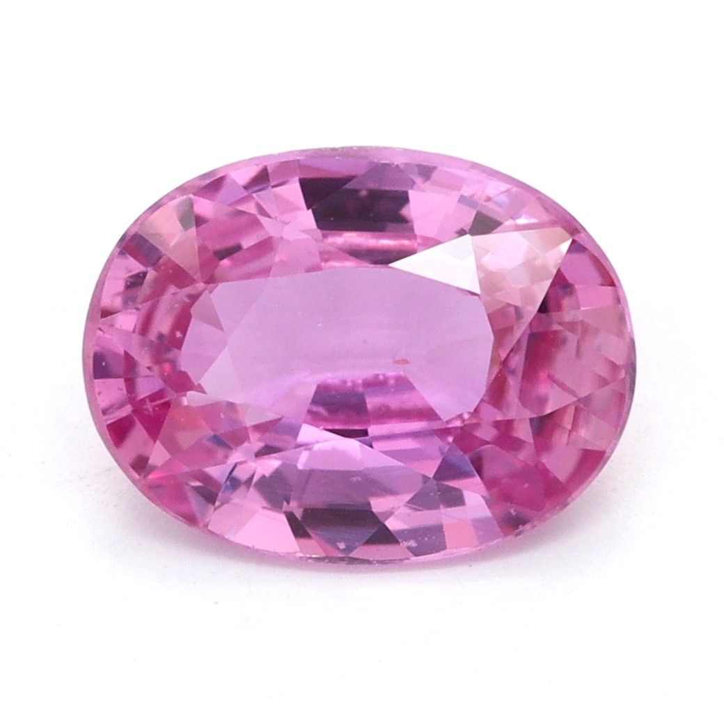 SAPPHIRE FACETED 1.47ct PINK PINK EC SRILANKA HEATED