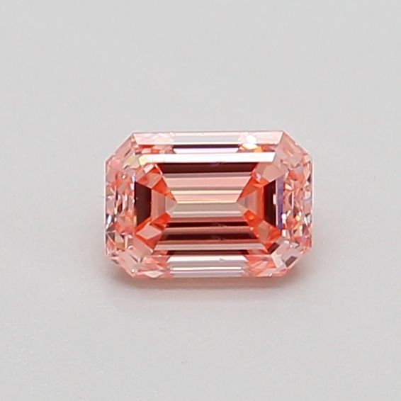0.4 CT Fancy Intense Orange EMERALD