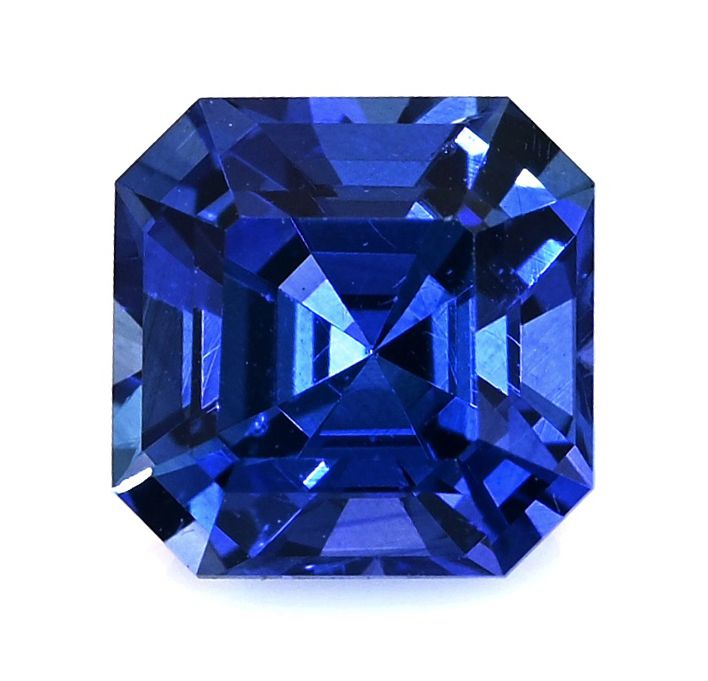 SAPPHIRE FACETED 1.42ct BLUE Blue EC SRILANKA HEATED