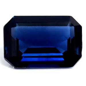 SAPPHIRE FACETED 0.64ct BLUE Intense Blue EC MADAGASCAR NONE