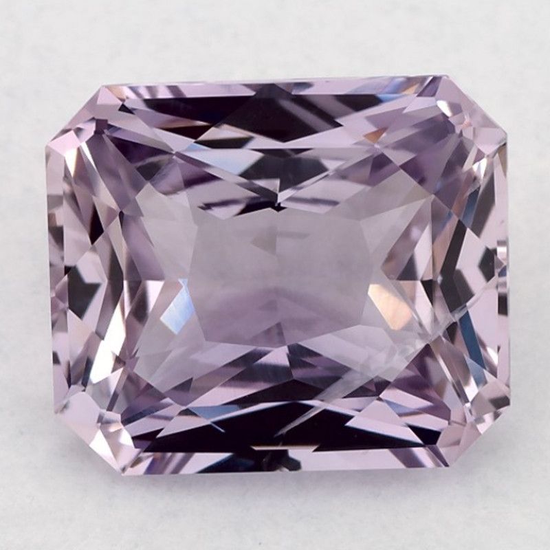 Szafir 4,05 ct, różowy, szlif ośmiokątny