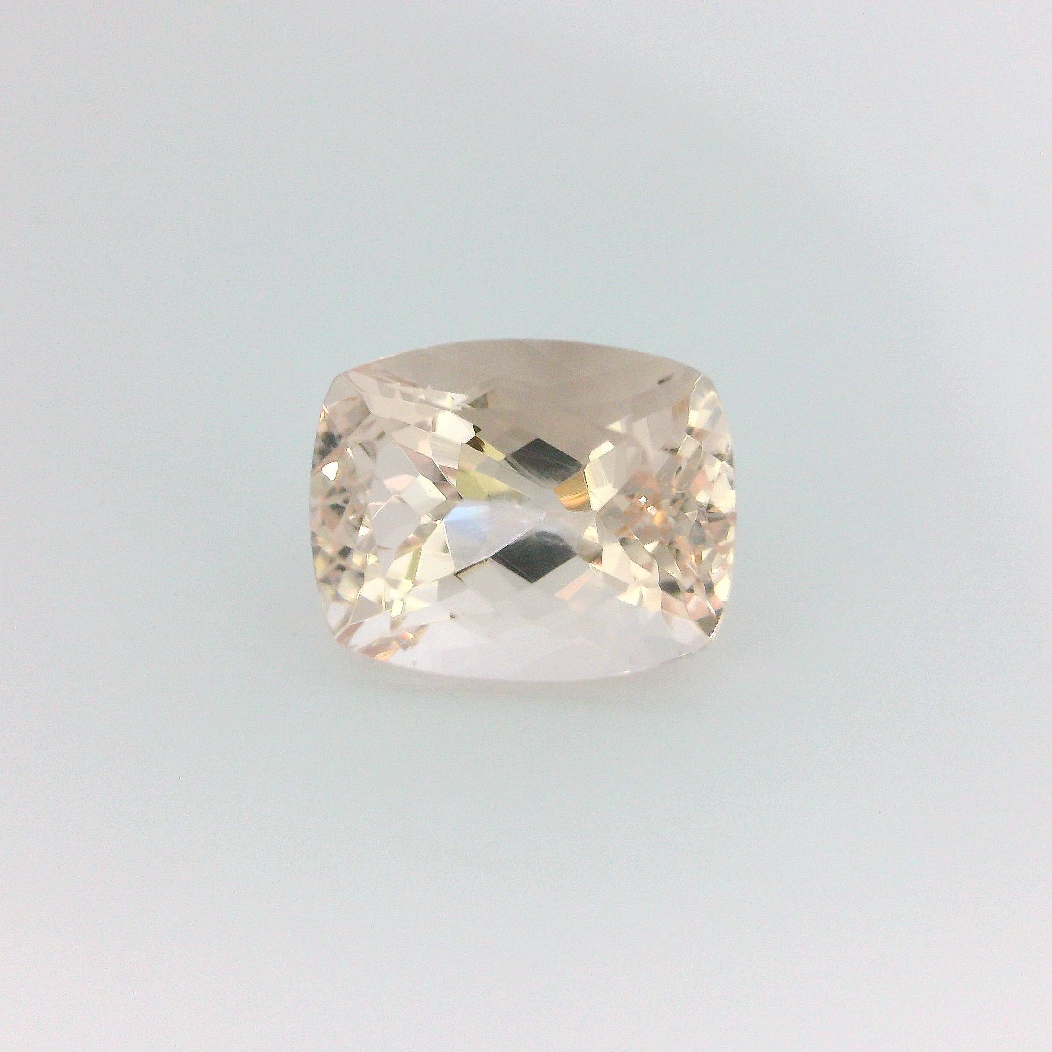 3.58 ct Cushion morganite