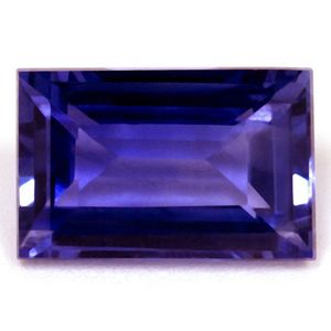 Szafir 1,66 ct, niebieski, szlif szmaragdowy