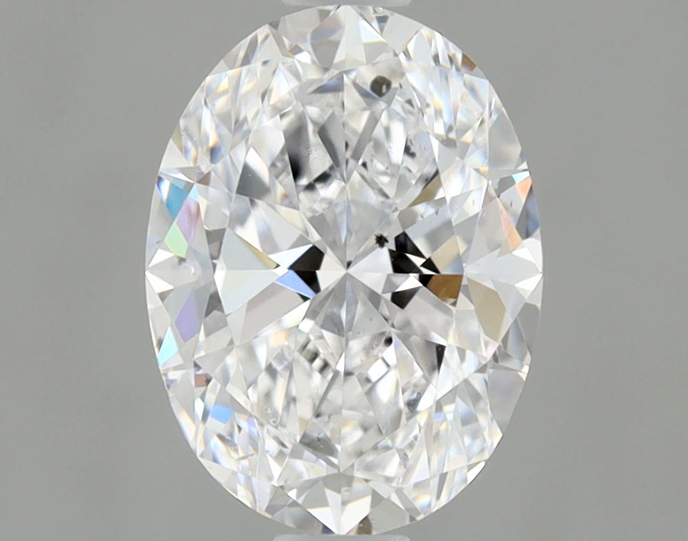 Diamant Ovale 1.01 ct - Couleur D - Pureté SI1