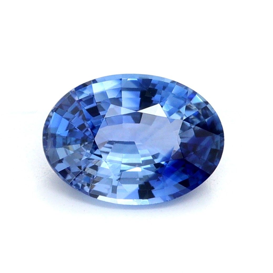 SAPPHIRE FACETED 0.85ct BLUE EC SRILANKA HEATED