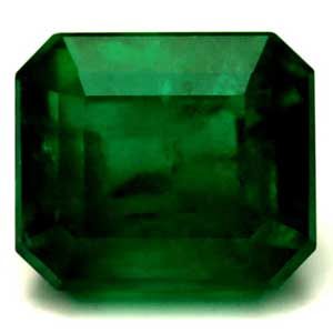 Szmaragd 1,31 ct, zielony, szlif szmaragdowy