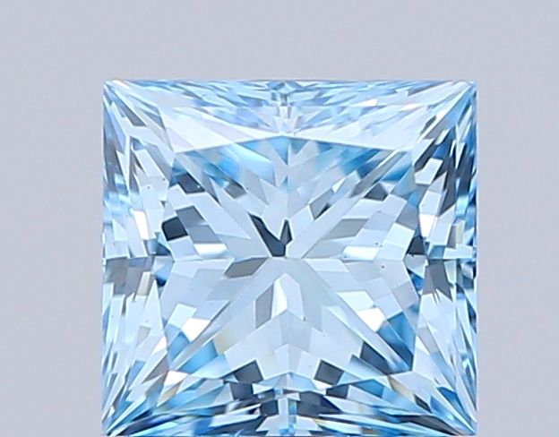 1.33 CT Fancy Vivid Blue PRINCESS