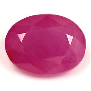 RUBY FACETED 3.46ct RED Pinkish Red SI REST_OF_AFRICA NONE