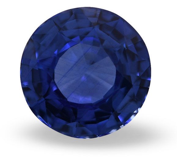 SAPPHIRE FACETED 1.74ct BLUE Blue EC SRILANKA HEATED