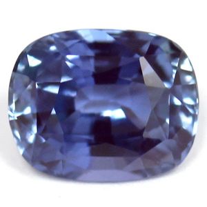 Szafir 1,23 ct, niebieski, szlif cushion